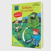 Buchcover und Innenansicht für das Buch: Minecraft 9: Schleim - bis zum Hals!