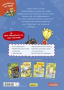 Buchcover und Innenansicht für das Buch: Lesenlernen mit Spaß - Minecraft 2: Monster - bis zum Umfallen!