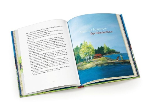 Buchcover und Innenansicht für das Buch: Von Bullerbü bis Lönneberga
