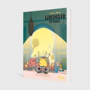 Buchcover und Innenansicht für das Buch: Vikings dans la brume - Tome 2