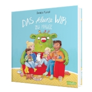 Buchcover und Innenansicht für das Buch: Das kleine WIR zu Hause