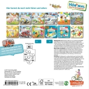 Buchcover und Innenansicht für das Buch: Hör mal (Soundbuch): Die Fahrzeuge