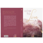 Buchcover und Innenansicht für das Buch: How to Love A Villain (Chicago Love 1)