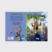 Buchcover und Innenansicht für das Buch: Heavysaurus - Der Comic
