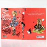 Buchcover und Innenansicht für das Buch: Otogibanashi Battle Royal