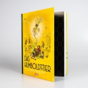 Buchcover und Innenansicht für das Buch: Das Humboldt-Tier - Ein Marsupilami-Abenteuer