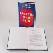 Buchcover und Innenansicht für das Buch: Sprache und Sein