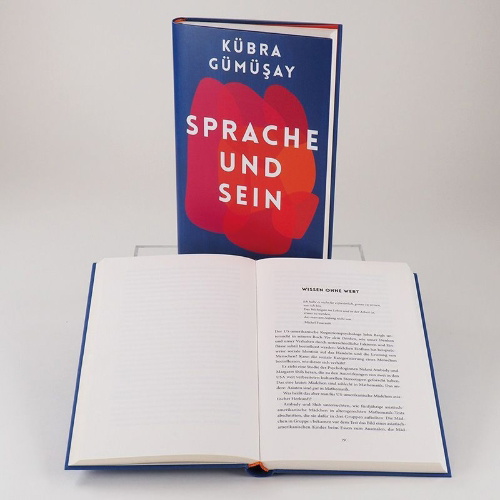Buchcover und Innenansicht für das Buch: Sprache und Sein