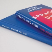 Buchcover und Innenansicht für das Buch: Sprache und Sein
