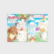 Buchcover und Innenansicht für das Buch: Yuzu no Dobutsu Karte