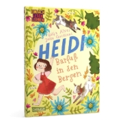Buchcover und Innenansicht für das Buch: Barfuß in den Bergen