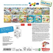 Buchcover und Innenansicht für das Buch: Hör mal (Soundbuch): Die Farben