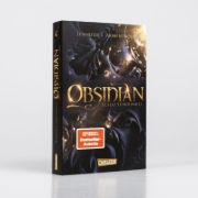 Buchcover und Innenansicht für das Buch: Obsidian 1: Obsidian. Schattendunkel