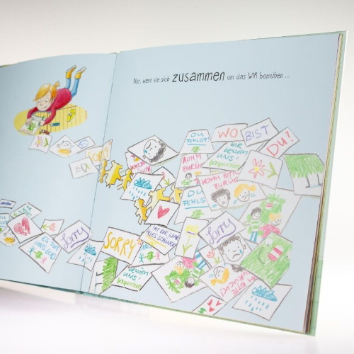 Buchcover und Innenansicht für das Buch: Das kleine WIR Großformat Sonderausgabe