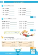 Buchcover und Innenansicht für das Buch: Klett Die Mathe-Helden: Mathe-Testblock So gut bin ich! 4. Klasse