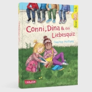 Buchcover und Innenansicht für das Buch: Conni & Co 10: Conni, Dina und das Liebesquiz