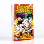 Buchcover und Innenansicht für das Buch: Boku no Hero Academia