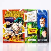 Buchcover und Innenansicht für das Buch: Boku no Hero Academia