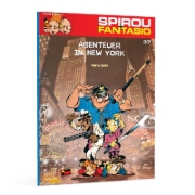 Buchcover und Innenansicht für das Buch: Spirou à New York