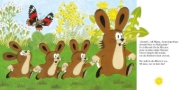Buchcover und Innenansicht für das Buch: Der kleine Maulwurf rettet das Häschen