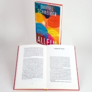 Buchcover und Innenansicht für das Buch: Allein