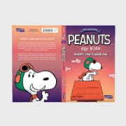 Buchcover und Innenansicht für das Buch: Peanuts für Kids - Neue Abenteuer 3: Snoopy, das Flieger-Ass