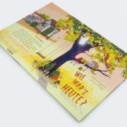 Buchcover und Innenansicht für das Buch: Wie war's heute?