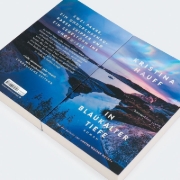 Buchcover und Innenansicht für das Buch: In blaukalter Tiefe