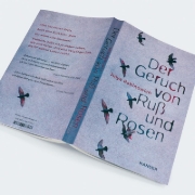 Buchcover und Innenansicht für das Buch: Der Geruch von Ruß und Rosen