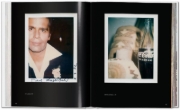 Buchcover und Innenansicht für das Buch: Andy Warhol. Polaroids 1958-1987