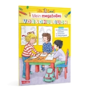 Buchcover und Innenansicht für das Buch: Conni Gelbe Reihe (Beschäftigungsbuch): Mein megatolles Vorschulbuch