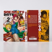Buchcover und Innenansicht für das Buch: Sakamoto Days