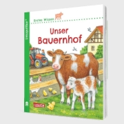 Buchcover und Innenansicht für das Buch: Unkaputtbar: Erstes Wissen: Unser Bauernhof