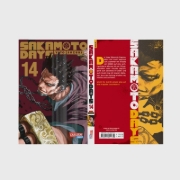 Buchcover und Innenansicht für das Buch: Sakamoto Days