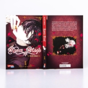 Buchcover und Innenansicht für das Buch: Rosen Blood
