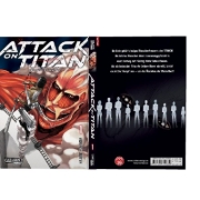 Buchcover und Innenansicht für das Buch: Shingeki no Kyojin
