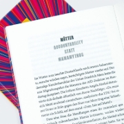 Buchcover und Innenansicht für das Buch: Weibliche Macht neu denken