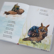 Buchcover und Innenansicht für das Buch: Am liebsten aß der Hamster Hugo Spaghetti mit Tomatensugo