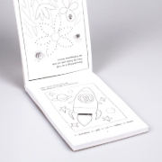 Buchcover und Innenansicht für das Buch: Mein Rätselblock Mitmachspaß