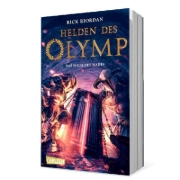 Buchcover und Innenansicht für das Buch: The Heroes of Olympus - The House of Hades