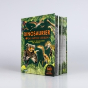 Buchcover und Innenansicht für das Buch: DINOSAURS: A SPOTTER'S GUIDE