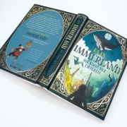 Buchcover und Innenansicht für das Buch: Immerland - Die Stadt der Ewigkeit