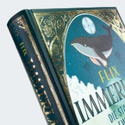 Buchcover und Innenansicht für das Buch: Immerland - Die Stadt der Ewigkeit