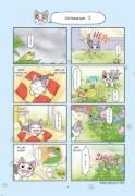 Buchcover und Innenansicht für das Buch: Kyo no koneko no Chi