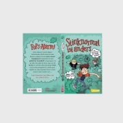 Buchcover und Innenansicht für das Buch: Die Abenteuer des Super-Pupsboy 1: Stinknormal ist anders