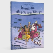 Buchcover und Innenansicht für das Buch: Jo und die eiligen drei Könige