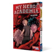 Buchcover und Innenansicht für das Buch: Boku no Hero Academia
