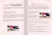 Buchcover und Innenansicht für das Buch: Yoga in der Schwangerschaft. Gestärkt - geliebt - geschützt