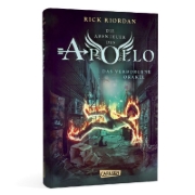 Buchcover und Innenansicht für das Buch: The Trials of Apollo Vol 1: The Hidden Oracle
