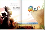 Buchcover und Innenansicht für das Buch: Furzipups, der Knatterdrache